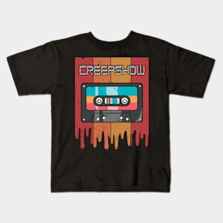 Classic Personalized Creepshow Proud Name Cassette Kids T-Shirt